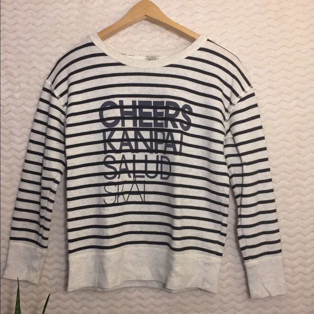 J. Crew Sweater shirt 🥂